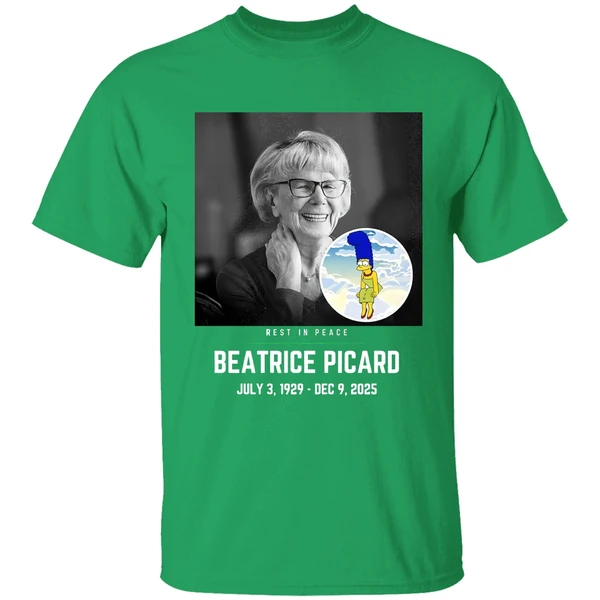 Rest In Peace Beatrice Picard 2025 Shirt - Image 2