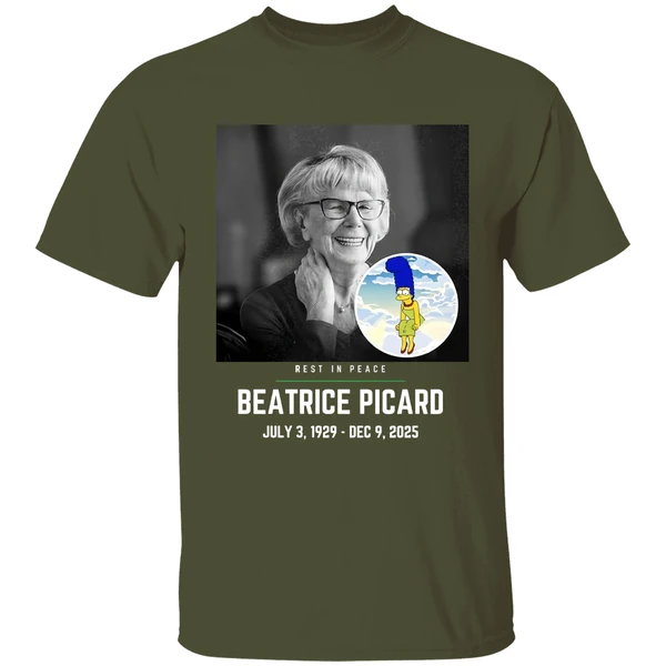 Rest In Peace Beatrice Picard 2025 Shirt - Image 4