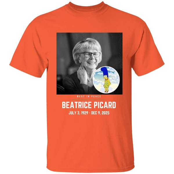 Rest In Peace Beatrice Picard 2025 Shirt - Image 6