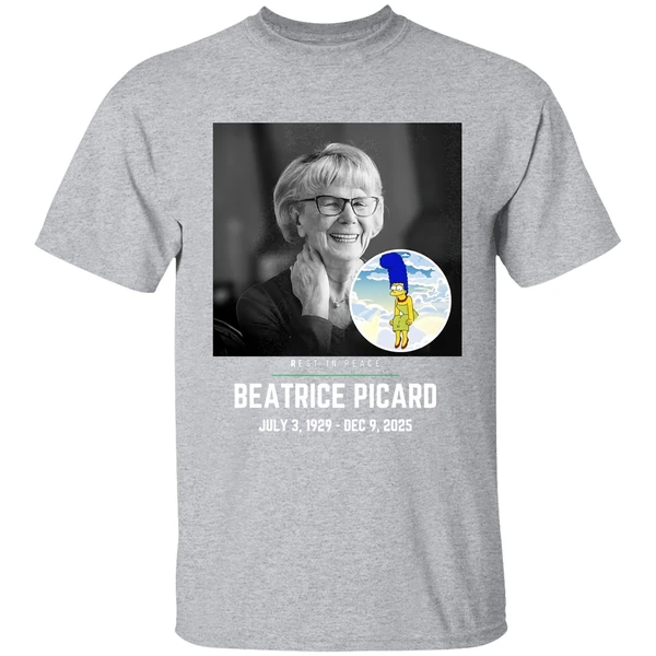 Rest In Peace Beatrice Picard 2025 Shirt - Image 9