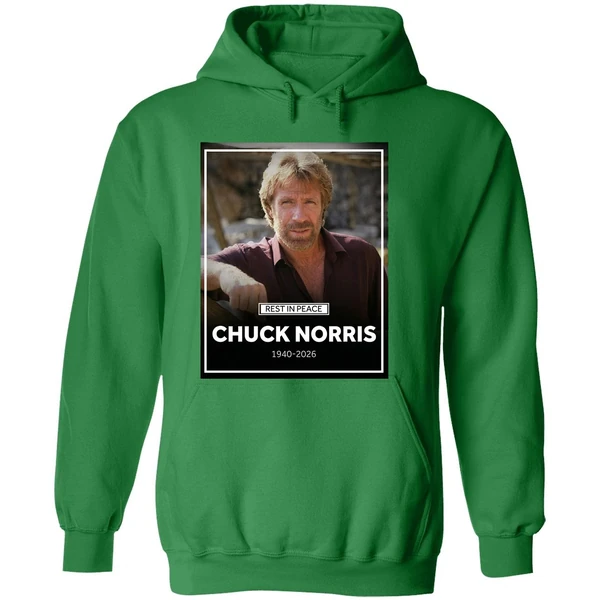 Rest In Peace Chuck Norris 1940 2026 Hoodie - Image 2