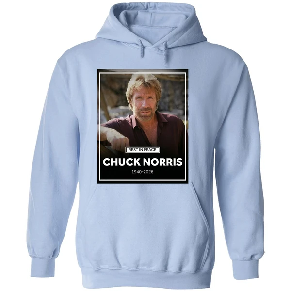 Rest In Peace Chuck Norris 1940 2026 Hoodie - Image 4