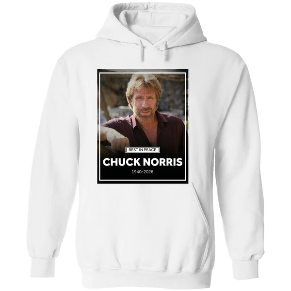 Rest In Peace Chuck Norris 1940 2026 Hoodie - Image 8