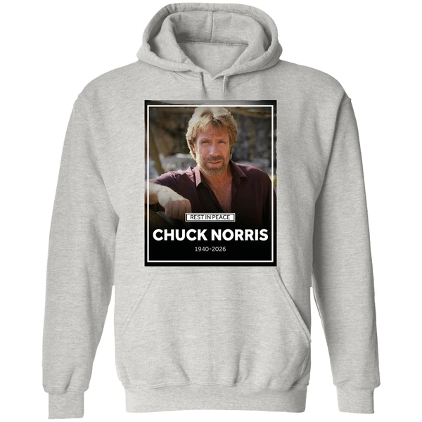 Rest In Peace Chuck Norris 1940 2026 Hoodie - Image 9