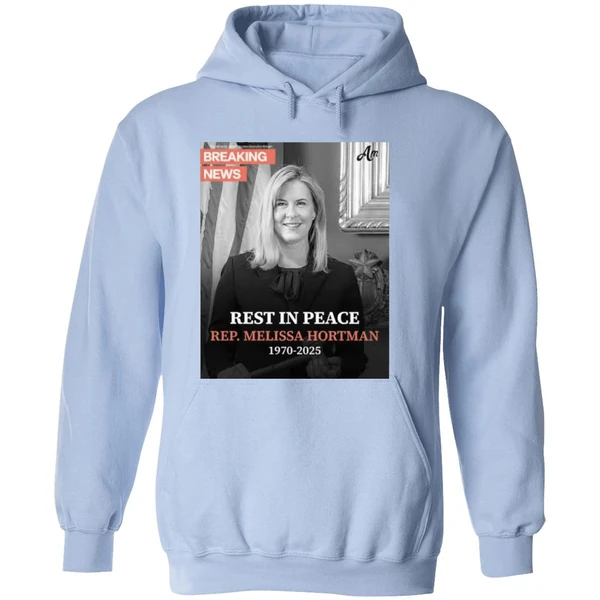 Rest In Peace Rep Melissa Hortman 1970 2025 Hoodie - Image 4