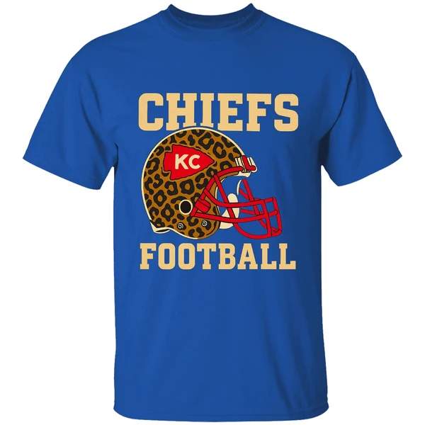 Retro Kansas City Chiefs Football Leopard Nfl Shirt - Image 7