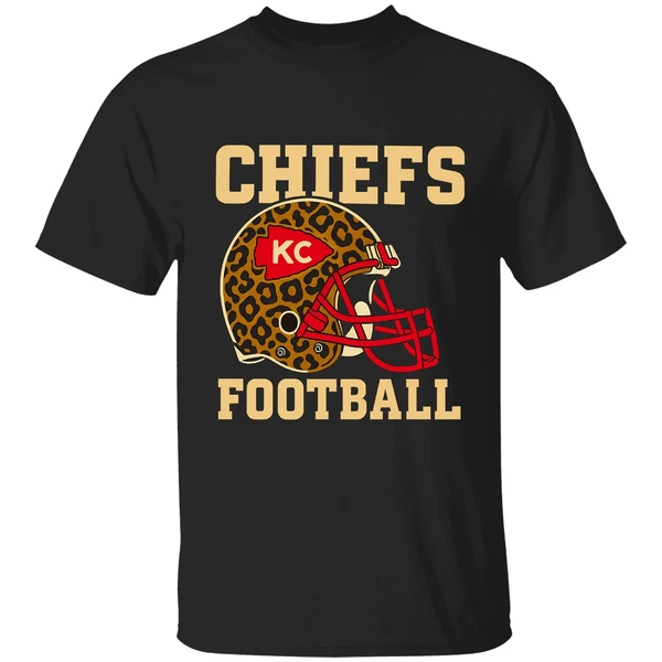 Retro Kansas City Chiefs Football Leopard Nfl Shirt - Image 8