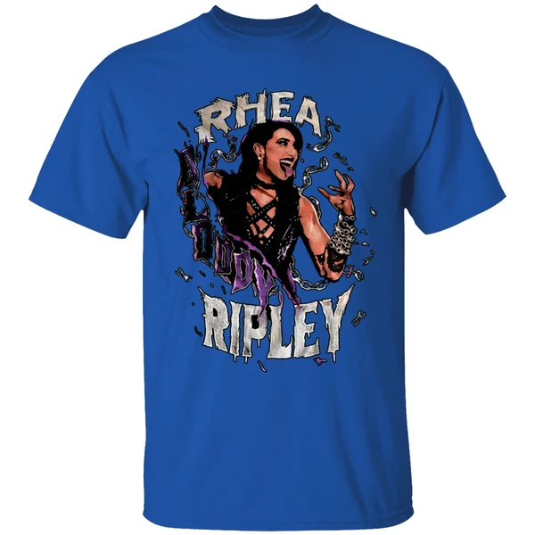 Rhea Ripley Bloody Wrestling 2024 Shirt - Image 8