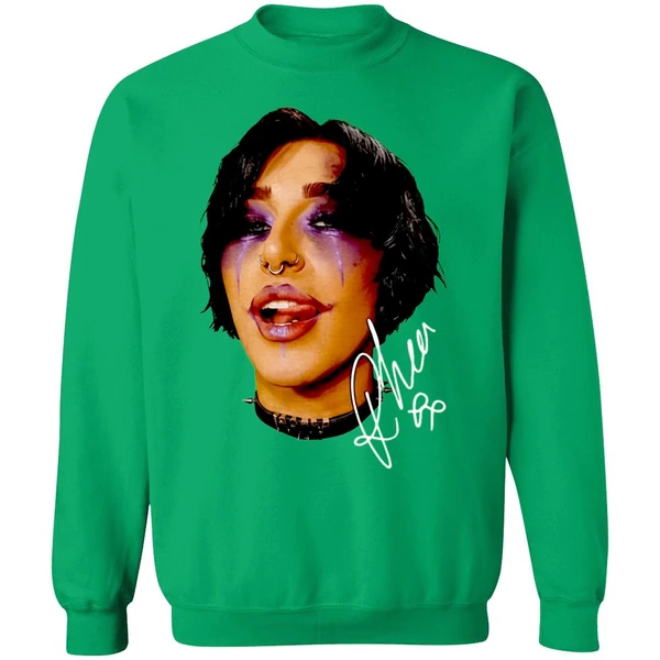 Rhea Ripley Womens Wrestler Signature Sweatshirt - Image 2