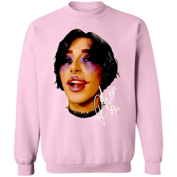 Rhea Ripley Womens Wrestler Signature Sweatshirt - Image 4