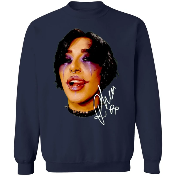 Rhea Ripley Womens Wrestler Signature Sweatshirt - Image 5