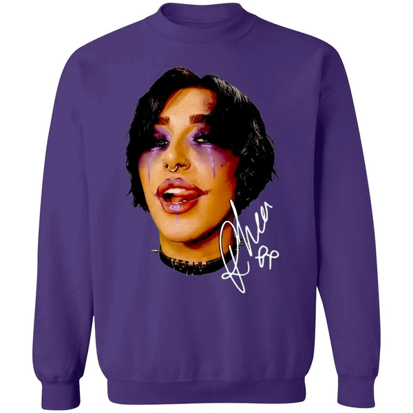 Rhea Ripley Womens Wrestler Signature Sweatshirt - Image 6