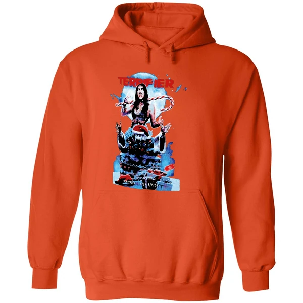 Rhea Ripley Wwe Art The Clown Terrifier Ripple Junction Merry Christmas Hoodie - Image 6