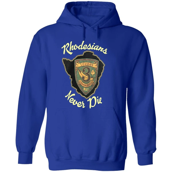 Rhodesians Never Die Lovers Commando Hoodie - Image 7