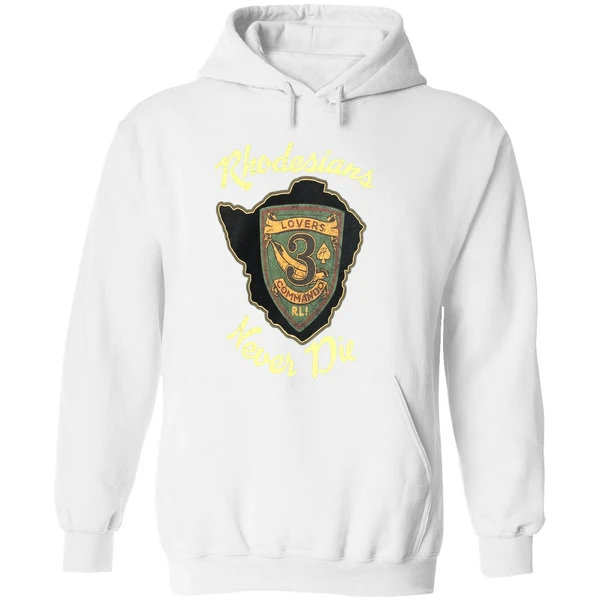 Rhodesians Never Die Lovers Commando Hoodie - Image 8