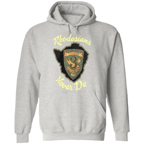 Rhodesians Never Die Lovers Commando Hoodie - Image 9