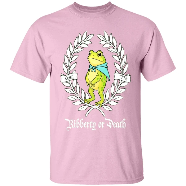 Ribberty Or Death Portland Frog Protest Shirt - Image 2