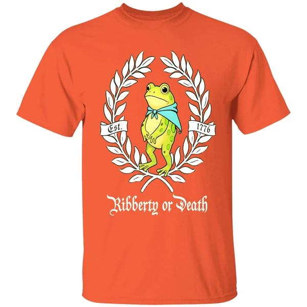 Ribberty Or Death Portland Frog Protest Shirt - Image 5