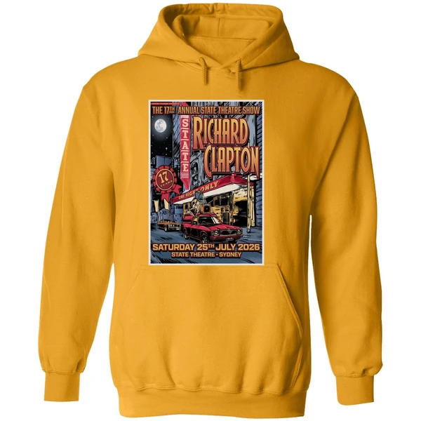 Richard Clapton Sydney Aus 7 25 2026 Poster Hoodie
