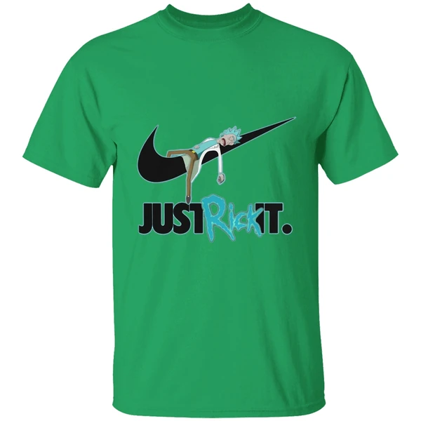 Rick And Morty Nike Just Rick It Shirt - Image 8