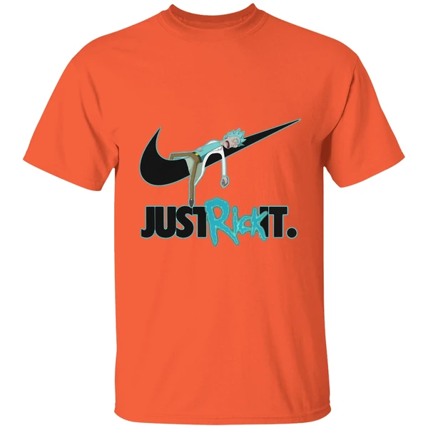 Rick And Morty Nike Just Rick It Shirt - Image 5