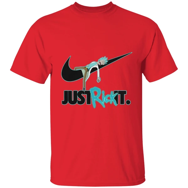 Rick And Morty Nike Just Rick It Shirt - Image 6