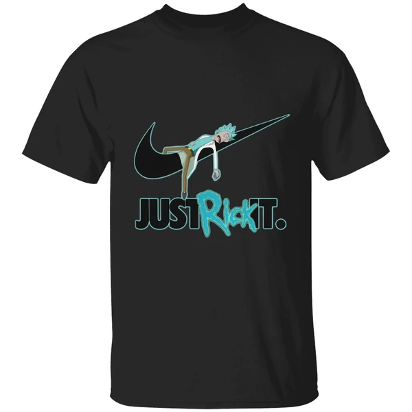 Rick And Morty Nike Just Rick It Shirt - Image 9