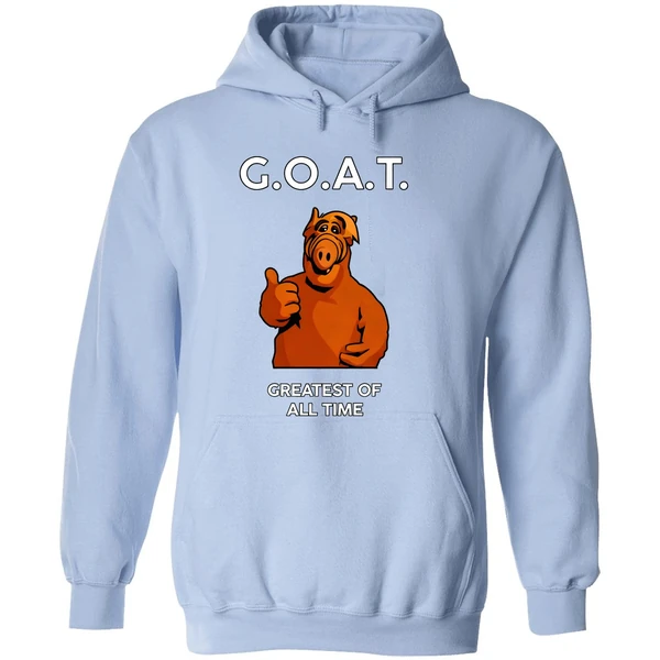 Ricky Stanicky Alf G O A T Greatest Of All Time Hoodie - Image 4