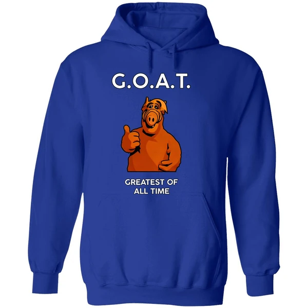 Ricky Stanicky Alf G O A T Greatest Of All Time Hoodie - Image 7