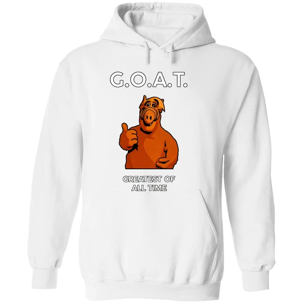 Ricky Stanicky Alf G O A T Greatest Of All Time Hoodie - Image 8