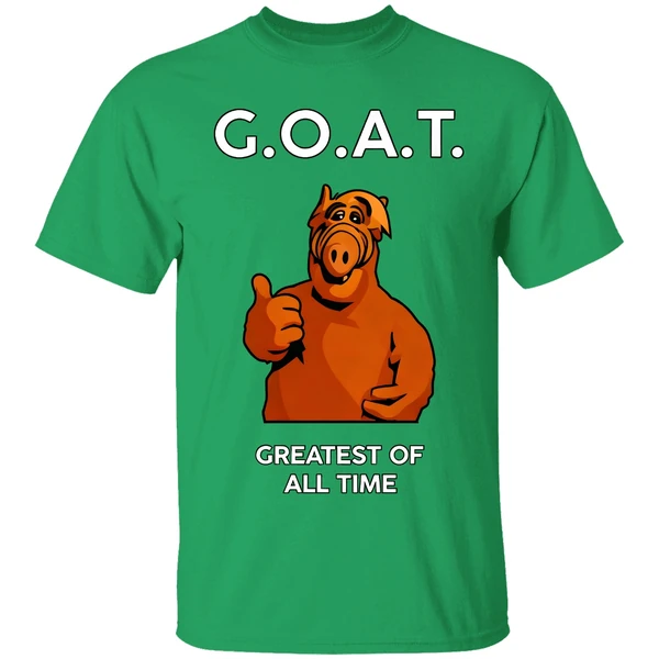 Ricky Stanicky Alf G O A T Greatest Of All Time Shirt - Image 2