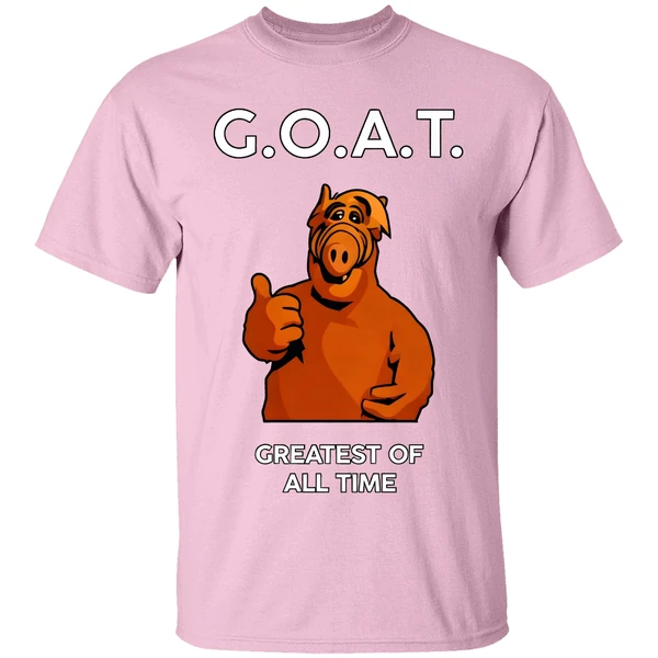 Ricky Stanicky Alf G O A T Greatest Of All Time Shirt - Image 3