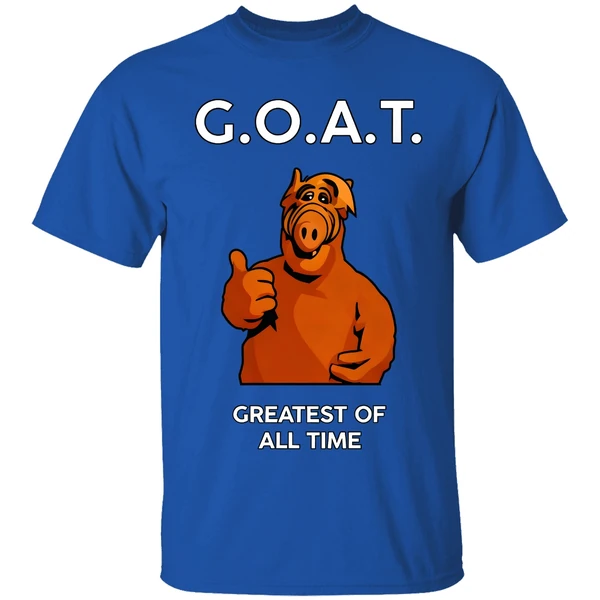 Ricky Stanicky Alf G O A T Greatest Of All Time Shirt - Image 8