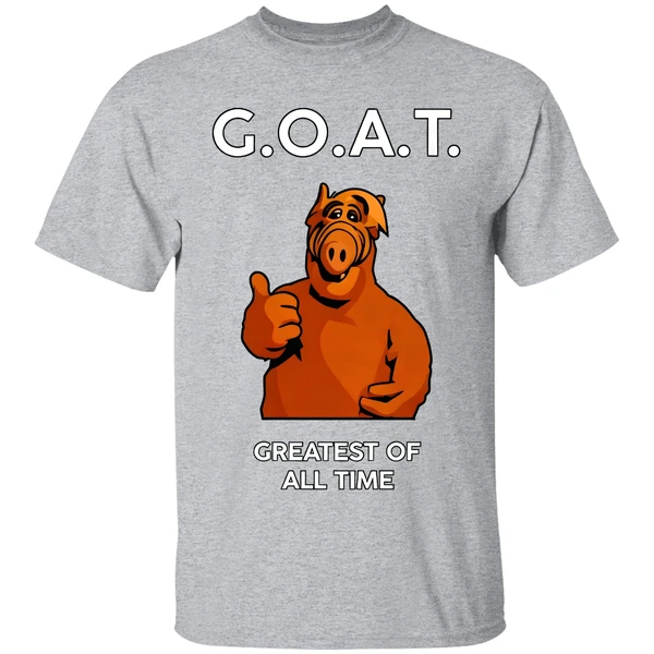 Ricky Stanicky Alf G O A T Greatest Of All Time Shirt - Image 9