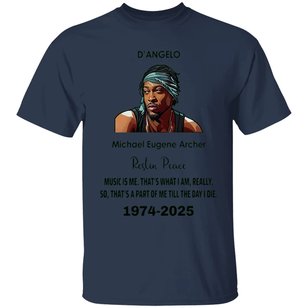 Rip Dangelo Micheal Eugene Archer 1974 2025 Shirt - Image 4