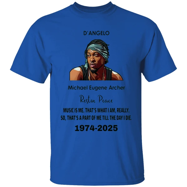 Rip Dangelo Micheal Eugene Archer 1974 2025 Shirt - Image 7