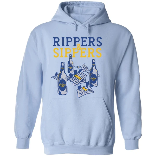 Rippers And Sippers Michelob Golden Light Beer Hoodie - Image 4