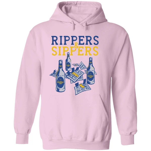 Rippers And Sippers Michelob Golden Light Beer Hoodie - Image 5