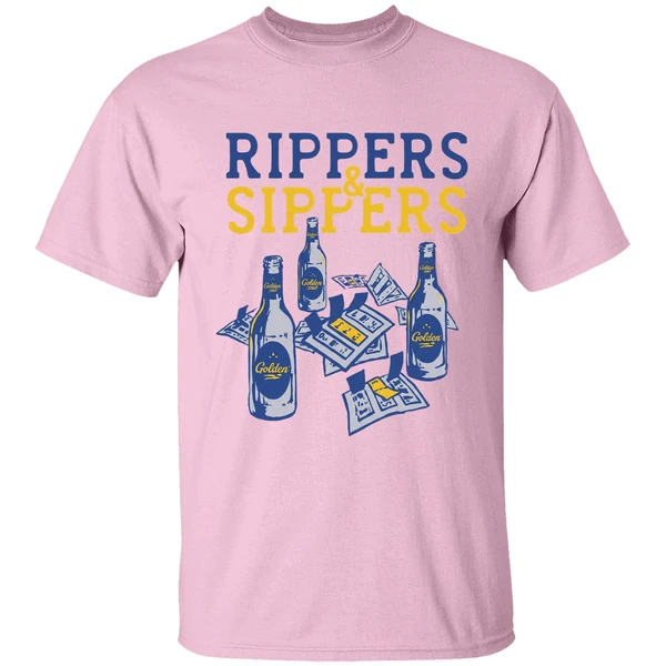 Rippers And Sippers Michelob Golden Light Beer Shirt - Image 2