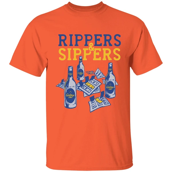 Rippers And Sippers Michelob Golden Light Beer Shirt - Image 3