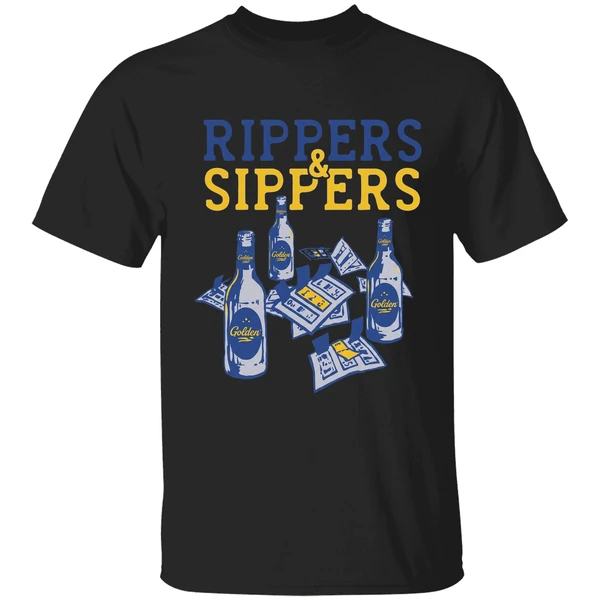 Rippers And Sippers Michelob Golden Light Beer Shirt - Image 7