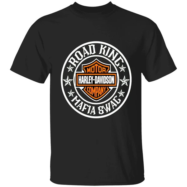 Road King Mafia Swag Motor Harley Davidson Company Shirt