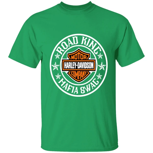 Road King Mafia Swag Motor Harley Davidson Company Shirt - Image 2