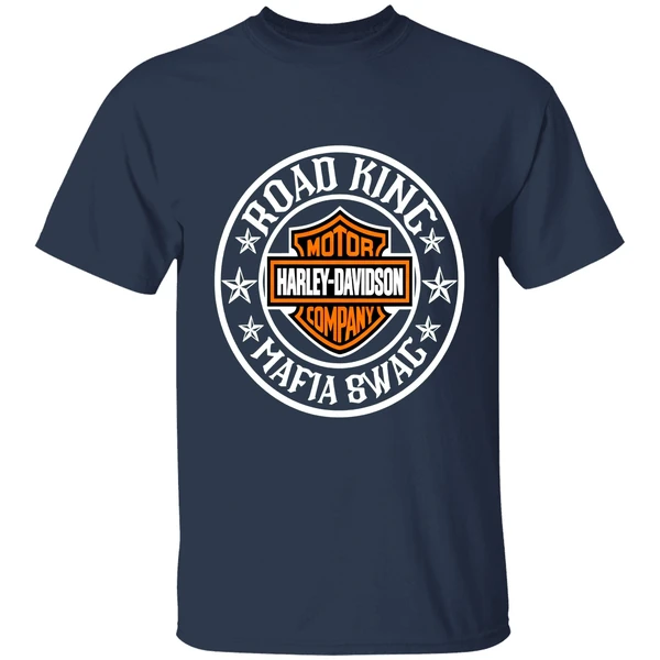 Road King Mafia Swag Motor Harley Davidson Company Shirt - Image 5