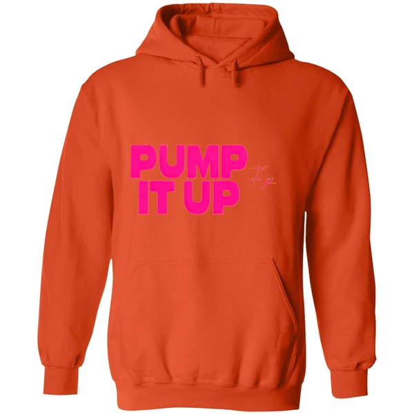 Rob Anderson Wearing Pump It Up Hoodie - Image 6