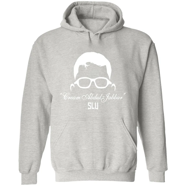 Robbie Avila Saint Louis Billikens Cream Abdul Jabbar Hoodie - Image 9