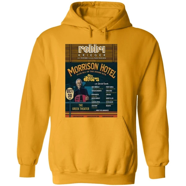 Robby Krieger Tour 2025 Greek Theatre In Los Angeles Hoodie