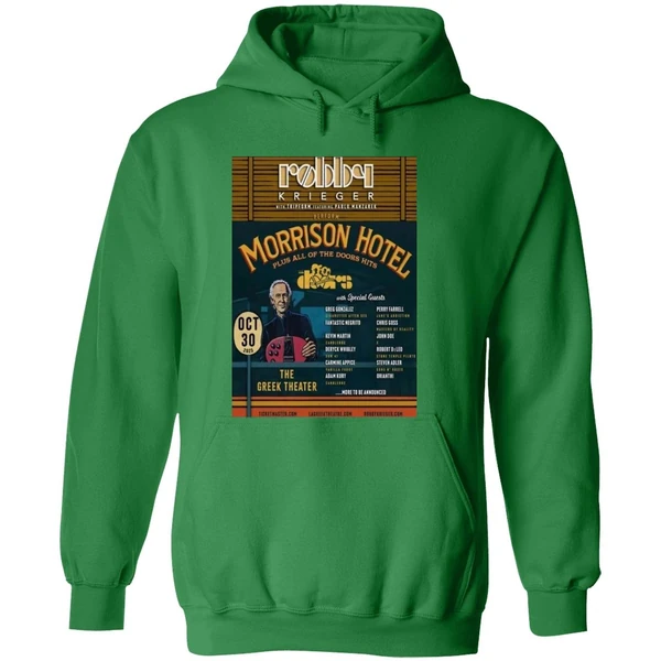 Robby Krieger Tour 2025 Greek Theatre In Los Angeles Hoodie - Image 2