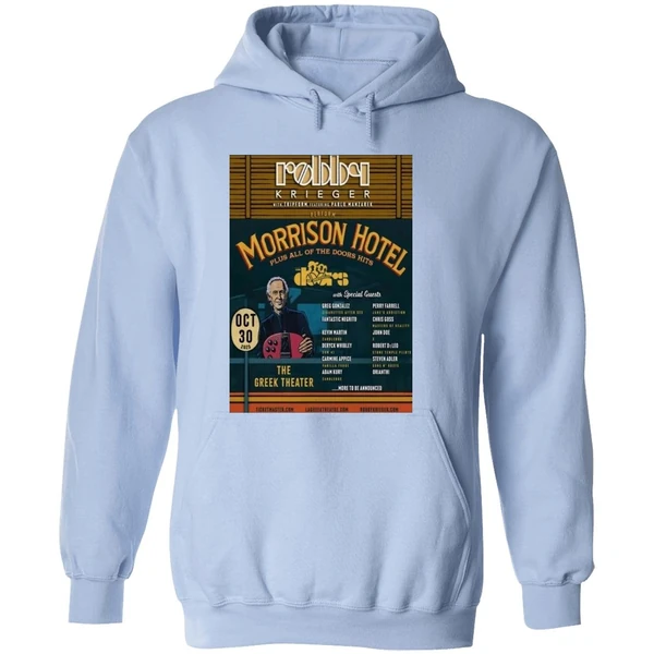 Robby Krieger Tour 2025 Greek Theatre In Los Angeles Hoodie - Image 4