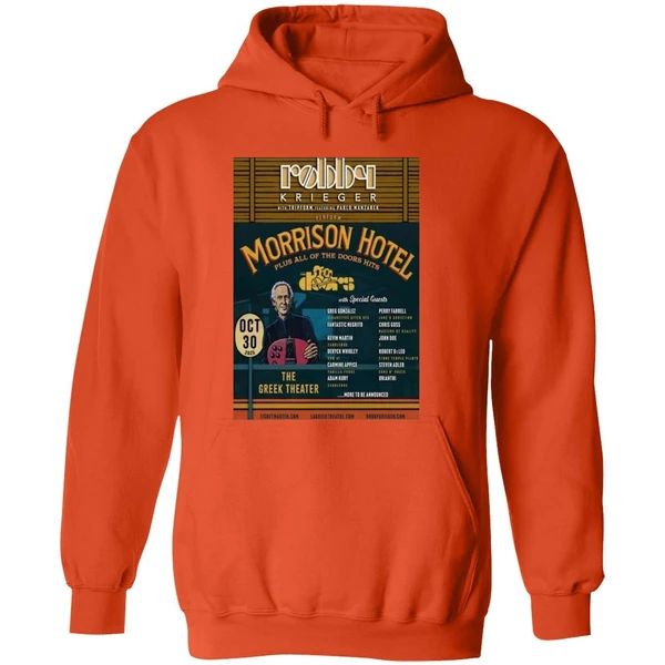 Robby Krieger Tour 2025 Greek Theatre In Los Angeles Hoodie - Image 6